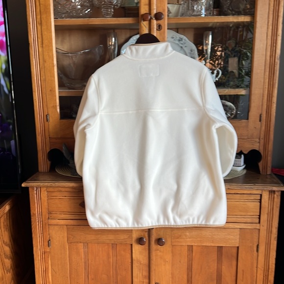 NWT Lands’End Women’s XL Ivory Pullover - Picture 8 of 14